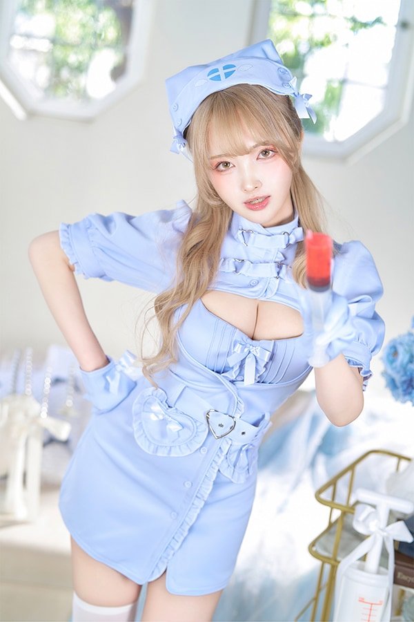 画像12: 【即日発送】ルミナスハートナース【マリームーン】【ハロウィンコスプレ6点セット】【フリーサイズ/2カラー】[HC03]