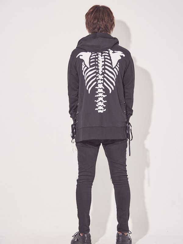 画像8: 【SALE!!】【即日発送】スカルプリントパーカーコスプレ【sugar nineハロウィンコスプレ】【S-Mサイズ/2カラー】【HC02】