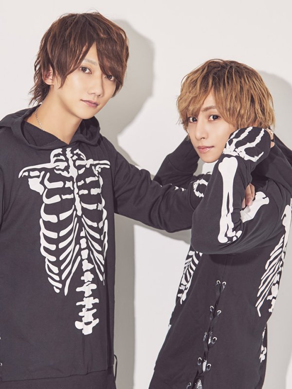 画像13: 【SALE!!】【即日発送】スカルプリントパーカーコスプレ【sugar nineハロウィンコスプレ】【S-Mサイズ/2カラー】【HC02】