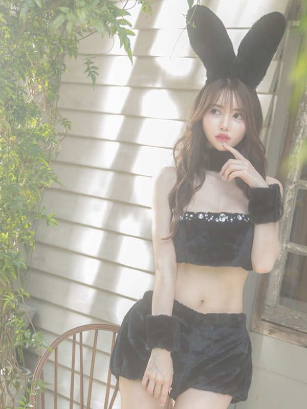 画像14: もこもこバニーコスプレ/アニマルコスプレセット【sugar nineハロウィンコスプレ6点セット】【FREEサイズ/1カラー】[OF01]