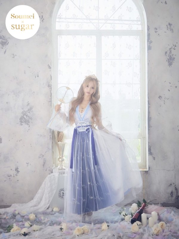 画像4: 【即日発送】漢服コスプレセット【sugar nineハロウィン3点セット】【フリーサイズ/1カラー】(SE03SB/H1001SB)【OF01】