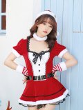 【即日発送】【クリスマスコスプレ5点セット】【Malymoon/マリームーン】クラシカルサンタコスプレ【フリーサイズ/1カラー】[HC03]