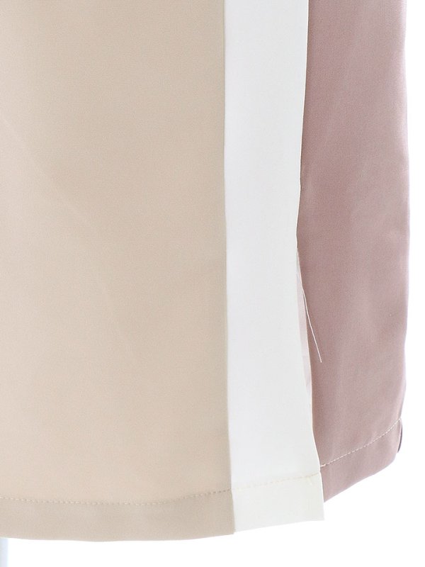 画像17: SALE!トリコロールカラーノースリーブドレス/無地/ノースリーブ/ベルト/胸元隠し/背中隠し/タイト/ミディアム/キャバドレス/ミニドレス【S-Lサイズ/2カラー】[OF01] 【SB】dzw