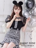 【値下げ！】【即日発送】ブラックマウスコスプレ/ワンピースコスプレ【sugar nineハロウィン2点セット】【S-Lサイズ/1カラー】[YMT]