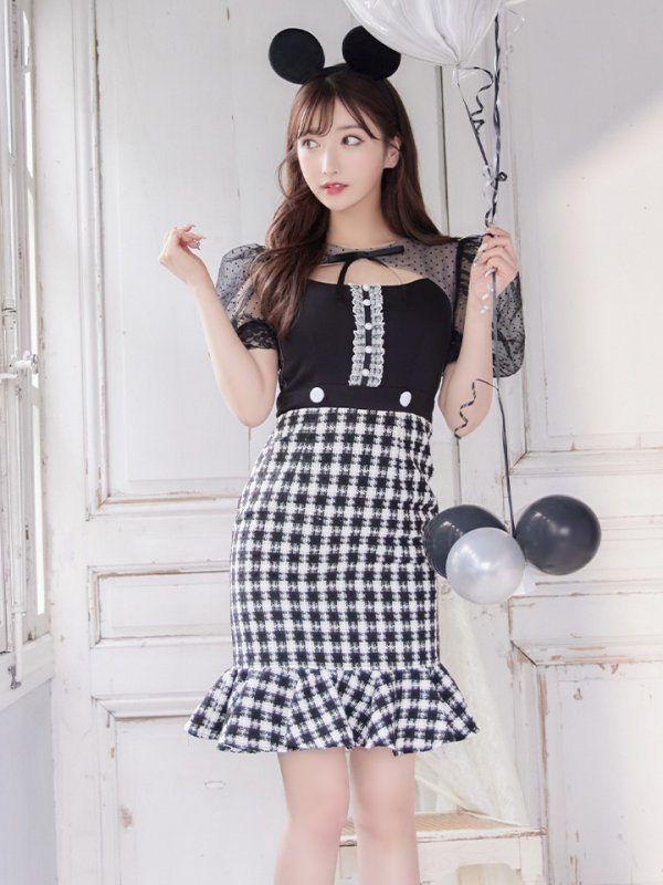 画像4: 【SALE!!】【即日発送】ブラックマウスコスプレ/ワンピースコスプレ【sugar nineハロウィン2点セット】【S-Lサイズ/1カラー】[HC03]