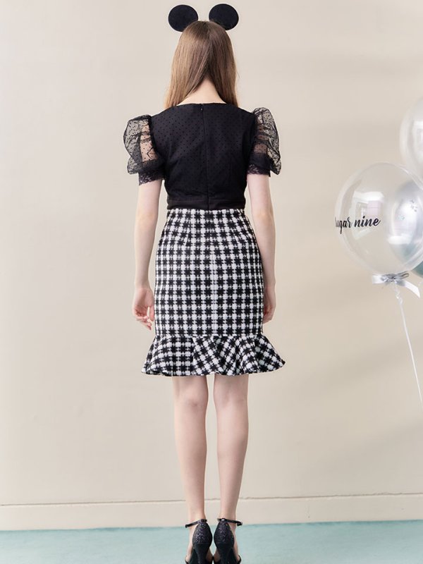 画像6: 【SALE!!】【即日発送】ブラックマウスコスプレ/ワンピースコスプレ【sugar nineハロウィン2点セット】【S-Lサイズ/1カラー】[HC03]