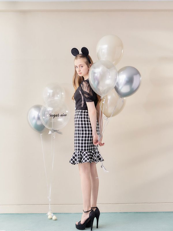 画像9: 【SALE!!】【即日発送】ブラックマウスコスプレ/ワンピースコスプレ【sugar nineハロウィン2点セット】【S-Lサイズ/1カラー】[HC03]