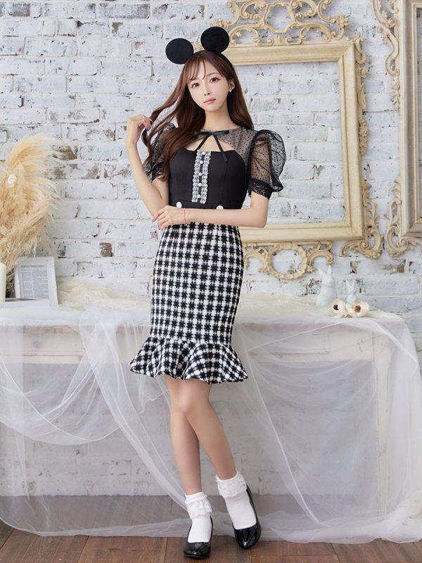 画像5: 【SALE!!】【即日発送】ブラックマウスコスプレ/ワンピースコスプレ【sugar nineハロウィン2点セット】【S-Lサイズ/1カラー】[OF01]