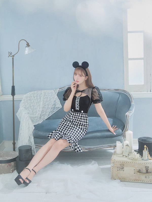 画像12: 【SALE!!】【即日発送】ブラックマウスコスプレ/ワンピースコスプレ【sugar nineハロウィン2点セット】【S-Lサイズ/1カラー】[OF01]