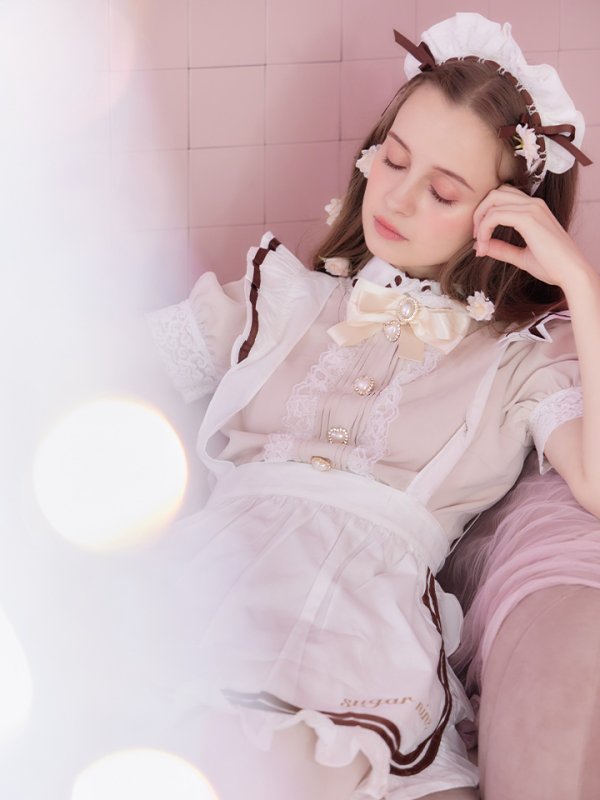 画像11: 【SALE!!】【即日発送】クラシカルメイドコスプレ【sugar nineハロウィン4点セット】【S-Lサイズ/2カラー】[OF01]