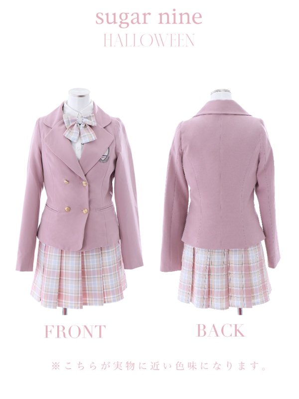 画像10: 【ハロウィン】韓国JKコスプレ【コスプレ4点セット】【S-XLサイズ/1カラー】【OF01】