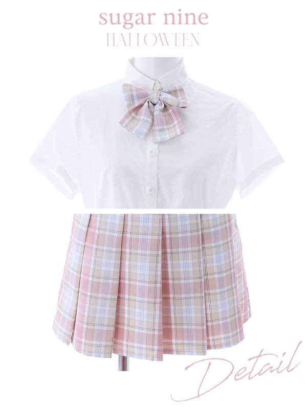 画像17: 【ハロウィン】韓国JKコスプレ【コスプレ4点セット】【S-XLサイズ/1カラー】【OF01】