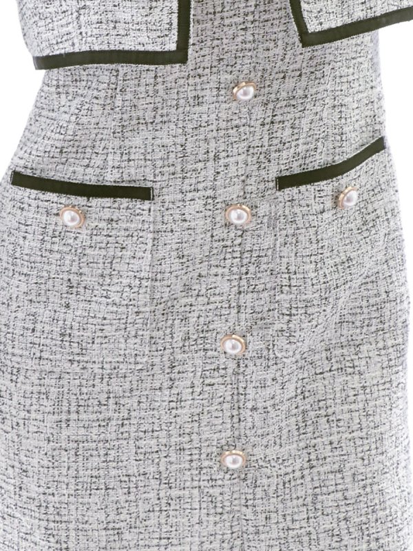 画像15: SALE!ジャケット付きツイードミニドレス/ツイード/胸元隠し/背中隠し/キャバドレス/ミニドレス【S-Lサイズ/1カラー】[OF01] [SB]