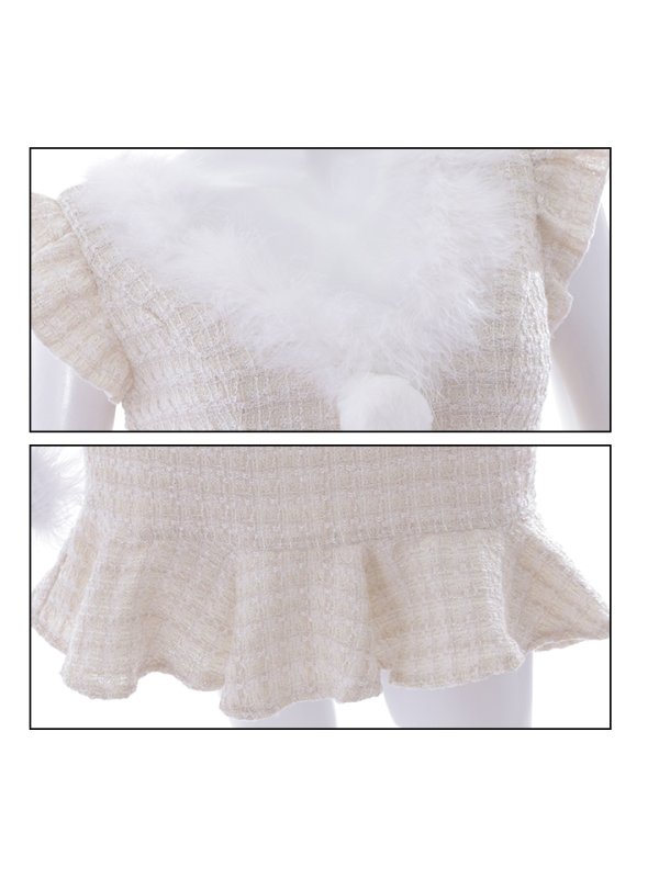 画像41: 【即日発送】ツイード/ セットアップ/ マーメイドミニドレスサンタ【sugar nine サンタコス】[YMT]