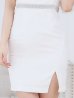 画像8: SALE!フリルスリーブドレス/ビジュー/シアー/透け/谷間見せ/ミニドレス/キャバドレス【S-Lサイズ/2カラー】[OF04]