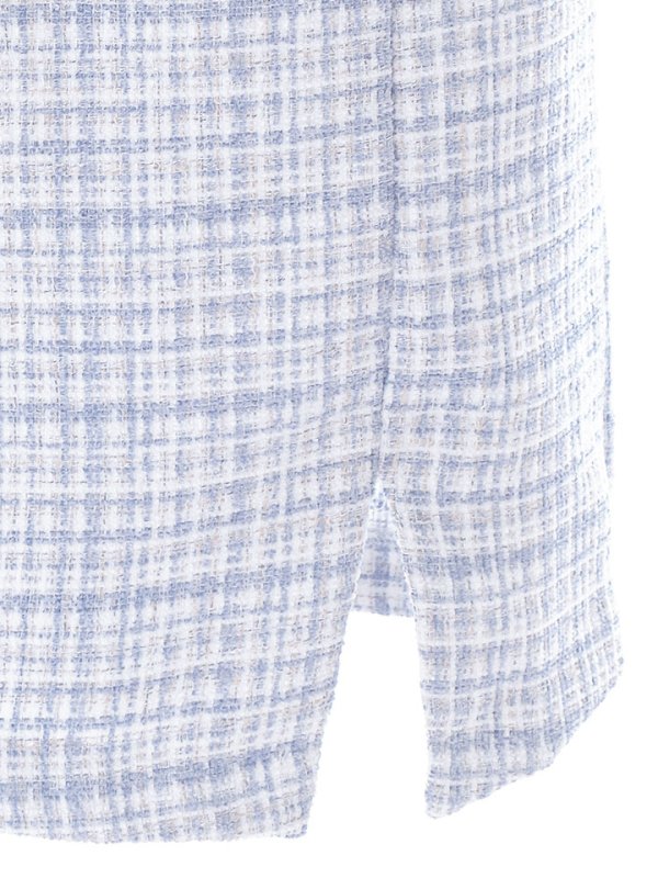 画像16: ツイードドレス/チェック柄/ジップアップ/谷間見せ/ミニドレス/キャバドレス【XS-XLサイズ/1カラー】[HC02-X] 【SB】dzj