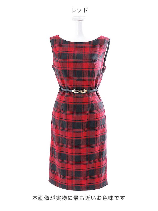 画像10: SALE!ギンガムチェックドレス/ノースリーブ/胸元隠し/背中隠し/ミニドレス/キャバドレス/ワンピース【S-Lサイズ/1カラー】[OF01] 【SB】