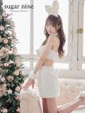 即日発送!もこもこバニービジューセットアップサンタ【sugar nine サンタコス 8点セット】【XS-Mサイズ/1カラー】[YMT]