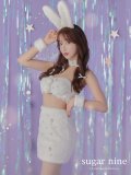 即日発送!もこもこバニービジューセットアップサンタ【sugar nine サンタコス 8点セット】【XS-Mサイズ/1カラー】[YMT]