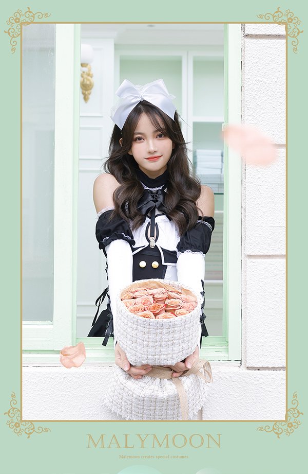 画像9: 【即日発送】プリンセスメイド【マリームーン】【ハロウィンコスプレ8点セット】【フリーサイズ/2カラー】[OF04]