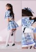画像7: 【即日発送】チェックデビル制服コスチューム【マリームーン】【ハロウィンコスプレ10点セット】【フリーサイズ/2カラー】[YMT]