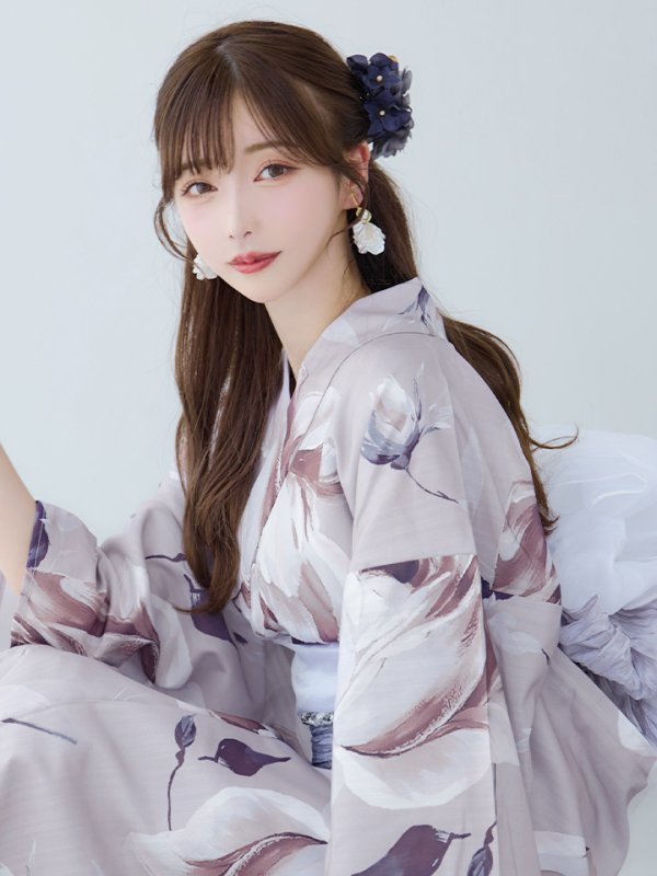 画像12: 【即日発送】【浴衣セール！】ロマンティックピオニー浴衣  【浴衣３点セット 浴衣/帯/下駄】[YMT]