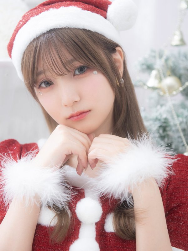 画像7: 【即日発送！】【サンタコス 5点セット】【XS-Lサイズ/2カラー】ラメツイードセットアップサンタ[YMT]