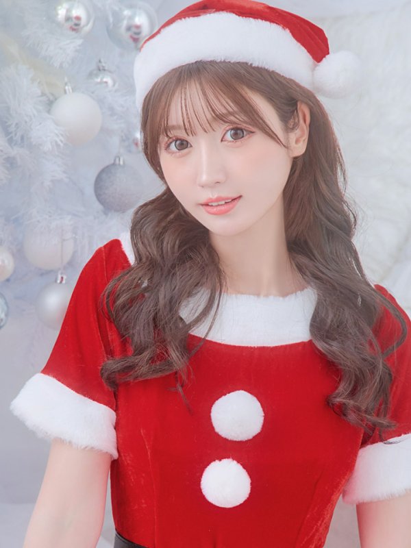 画像13: 【一部予約 / 11月上旬発送予定】【サンタコス 5点セット】【S-Lサイズ/2カラー】シンプルフレアサンタ[YMT]