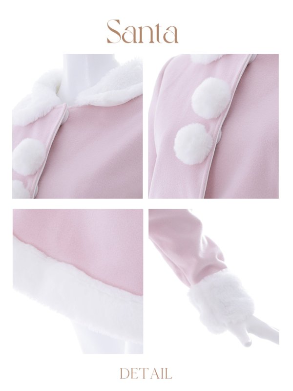 画像41: 【サンタセール！】【サンタコス 4点セット】【S-Mサイズ/2カラー】ジャケットセットアップサンタ[YMT]