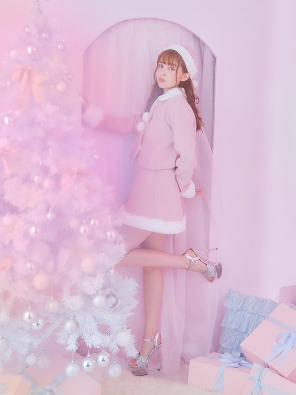 画像5: 【サンタセール！】【サンタコス 4点セット】【S-Mサイズ/2カラー】ジャケットセットアップサンタ[YMT]