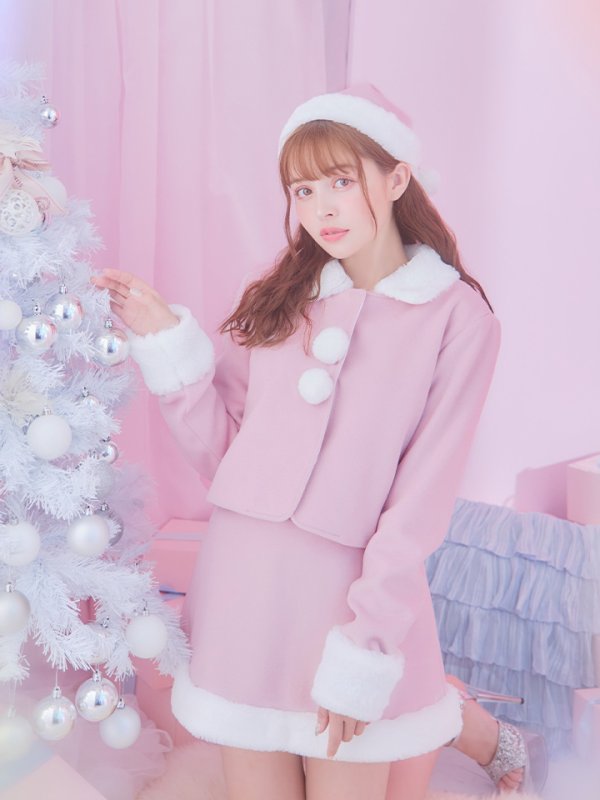 画像10: 【サンタセール！】【サンタコス 4点セット】【S-Mサイズ/2カラー】ジャケットセットアップサンタ[YMT]