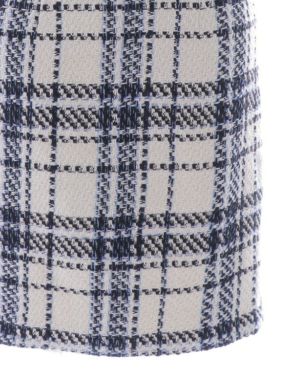 画像20: チェック柄タイトミニドレス/ノースリーブ/背中隠し/谷間隠し/ミニドレス/キャバドレス 【XS-Lサイズ/1カラー】[OF01-X] 【SB】dzw