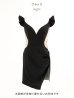 画像14: SALE!フリルスリーブサイドシアーシンプルドレス/ワンカラー/無地/サイド透け/谷間見せ/アシンメトリー/タイト/ミニドレス/キャバドレス【S-Lサイズ/2カラー】[OF01] 【SB】 (14)