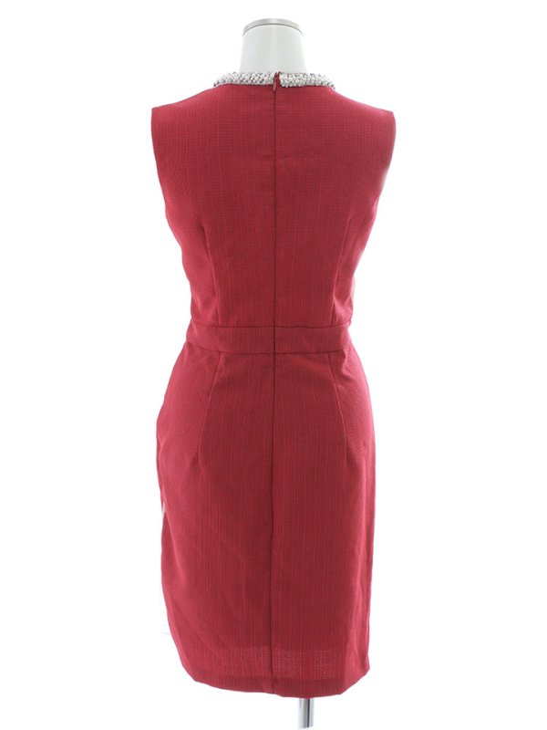 画像14: SALE!ツイードビジュードレス/カットアウト/サイドシアー/ジップアップ/チェック柄/谷間見せ/背中隠し/ミニドレス/キャバドレス 【XS-Mサイズ/1カラー】[HC02-X] 【SB】dzk