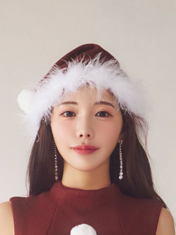 画像19: 【サンタセール！】【サンタコス 4点セット】【S-Lサイズ/2カラー】リボン付きチュールロングスカートサンタコスプレ[YMT]