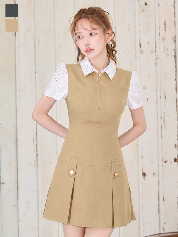 モデル：ゆめ　身長：160cm　着用サイズ：Sサイズ