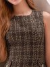 ブラウン　モデル：るりぴ　身長：165cm　着用サイズ：Sサイズ