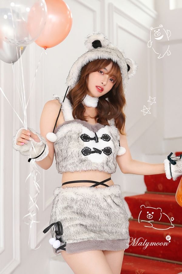 画像9: 【即日発送】ホワイトベアコス《ハロウィンコスプレ6点セット》【Malymoon/マリームーン】[HC02] [8853ML]