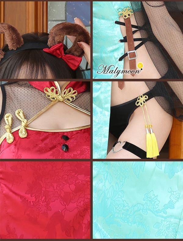 画像10: 【即日発送】チャイナベア《ハロウィンコスプレ5点セット》【Dreamy Doll/ドリーミードール】【フリーサイズ/1カラー】[HC02]