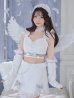 画像1: 【即日発送】【ハロウィン】シュガーホワイトエンジェル【Malymoon/マリームーン】 【コスプレ9点セット】【フリーサイズ/1カラー】[YMT] (1)