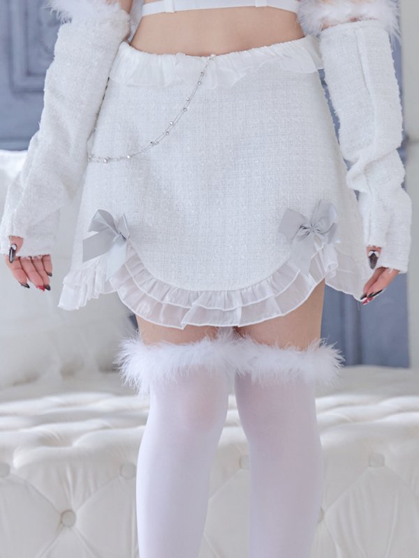 画像10: 【即日発送】【ハロウィン】シュガーホワイトエンジェル【Malymoon/マリームーン】 【コスプレ9点セット】【フリーサイズ/1カラー】[OF04]