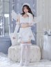 画像5: 【即日発送】【ハロウィン】シュガーホワイトエンジェル【Malymoon/マリームーン】 【コスプレ9点セット】【フリーサイズ/1カラー】[YMT]