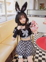 【即日発送】ドーリーバニーアイドルセーラー【マリームーン】【ハロウィンコスプレ7点セット】【フリーサイズ/2カラー】[OF04]