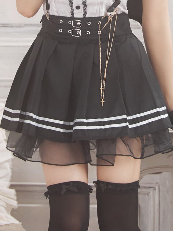 画像11: 【即日発送】【ハロウィン】スイートデビルスクールガール【Malymoon/マリームーン】 【コスプレ7点セット】【フリーサイズ/1カラー】[HC03]