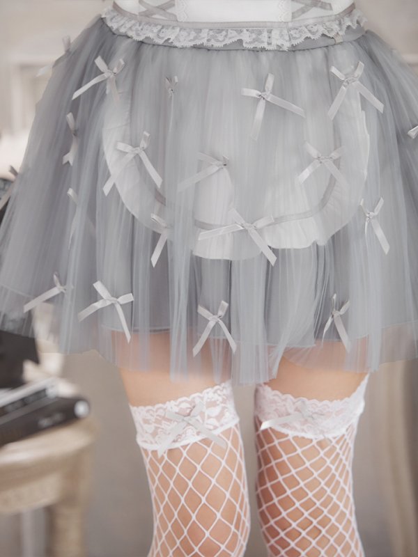 ミスティグレー　モデル：うづきふうか　身長：152cm　着用サイズ：フリーサイズ