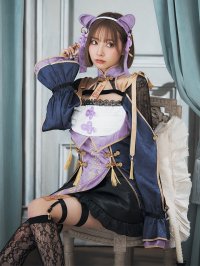 【即日発送】【ハロウィン】ミスティックカラーキョンシー【Malymoon/マリームーン】【コスプレ6点セット】【フリーサイズ/1カラー】[HC03]
