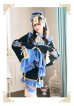 ブルー　モデル身長：155cm　着用サイズ：Fサイズ
