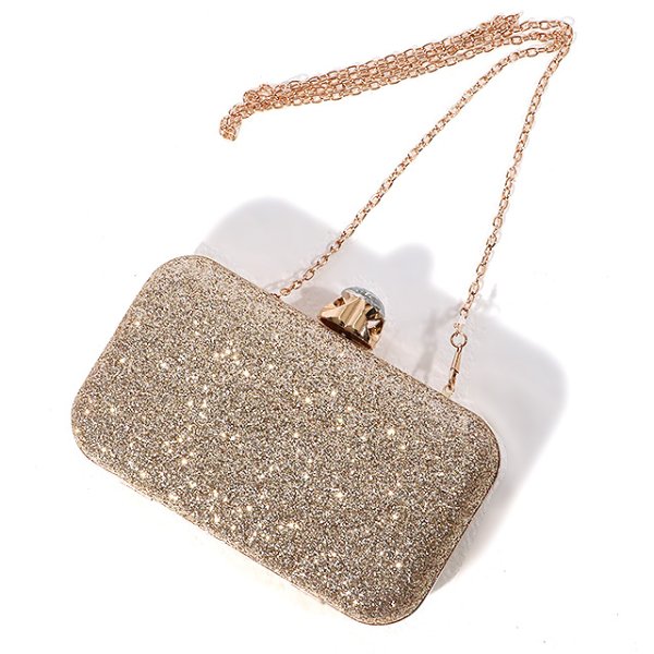 画像6: 再入荷!【3カラー】ビジュー&ラメグリッタークラッチバッグ[OF04]