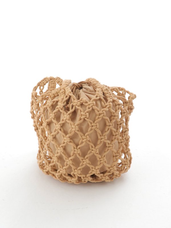 画像6: 【バッグ】ロープ編みバッグ【Fサイズ/2カラー】[YMT]