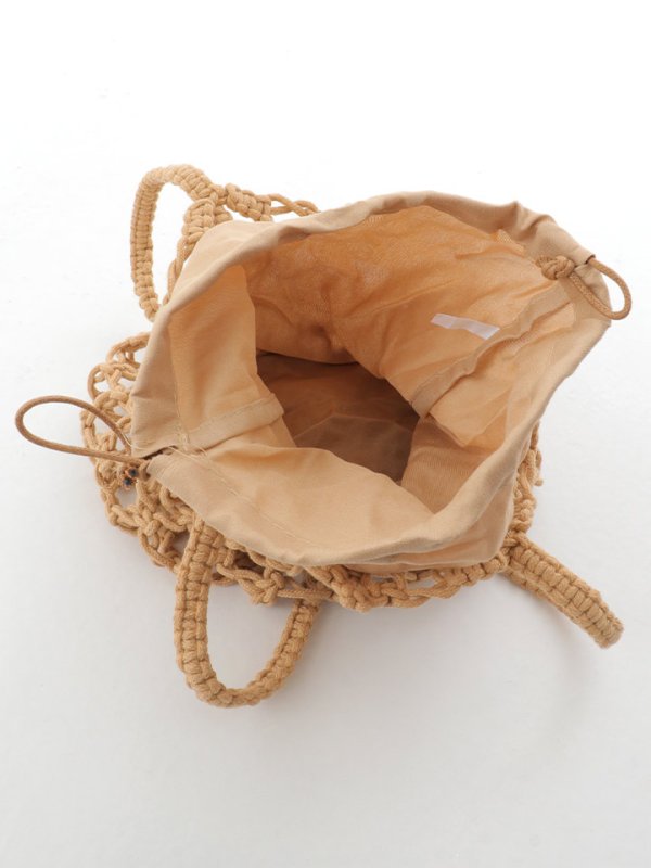 画像9: 【バッグ】ロープ編みバッグ【Fサイズ/2カラー】[YMT]